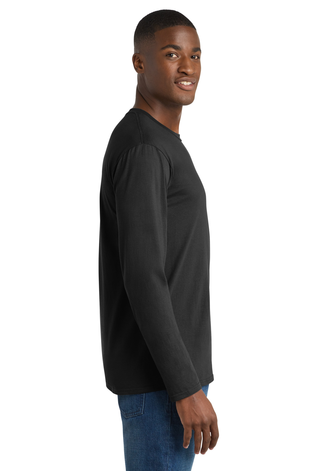 Port & Co Long Sleeve Fan Favorite Tee. PC450LS 109