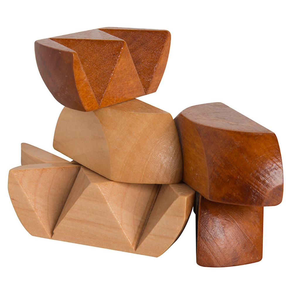 Wooden Soccer Ball Puzzle 3