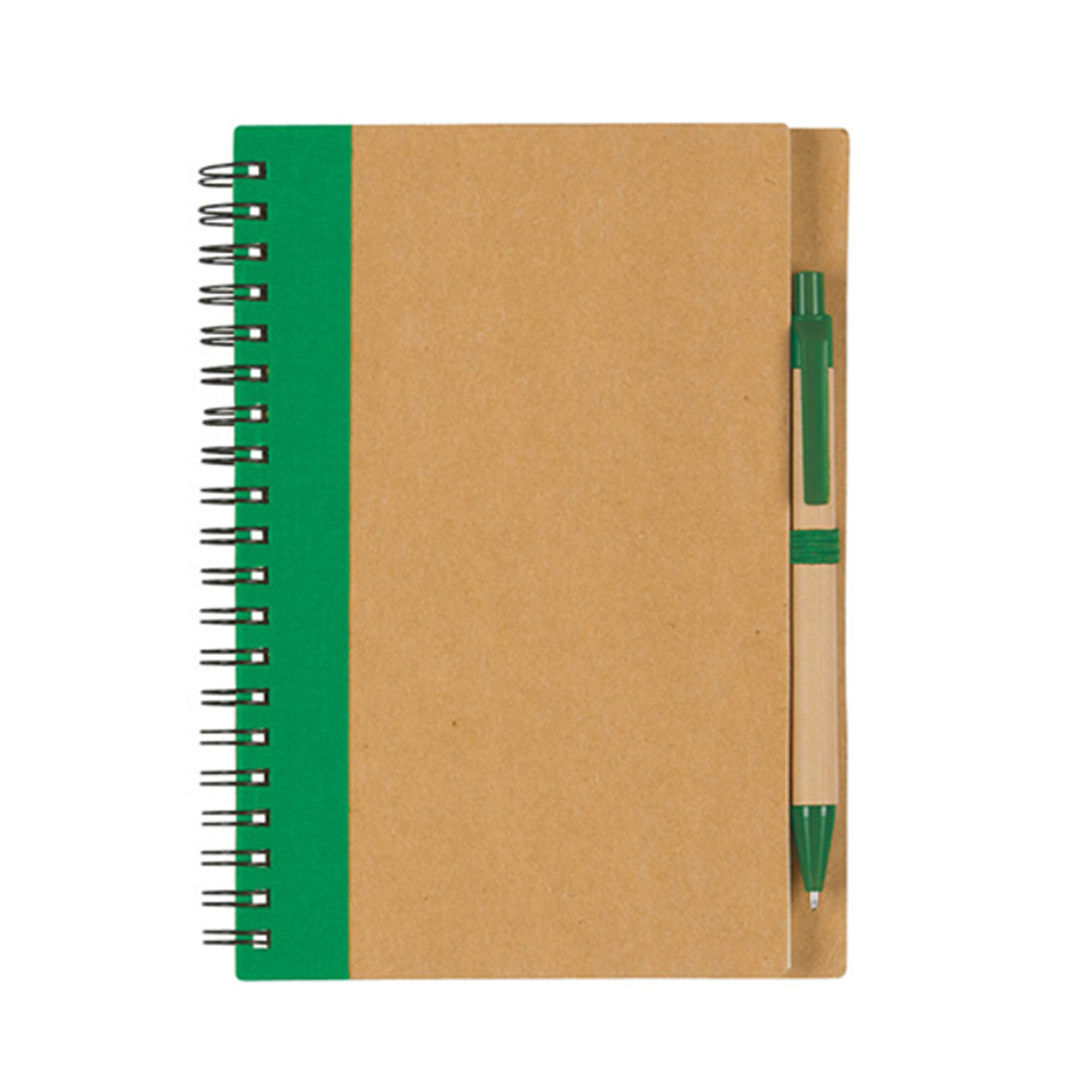 Sustainable Spiral Notebook with Pen 4