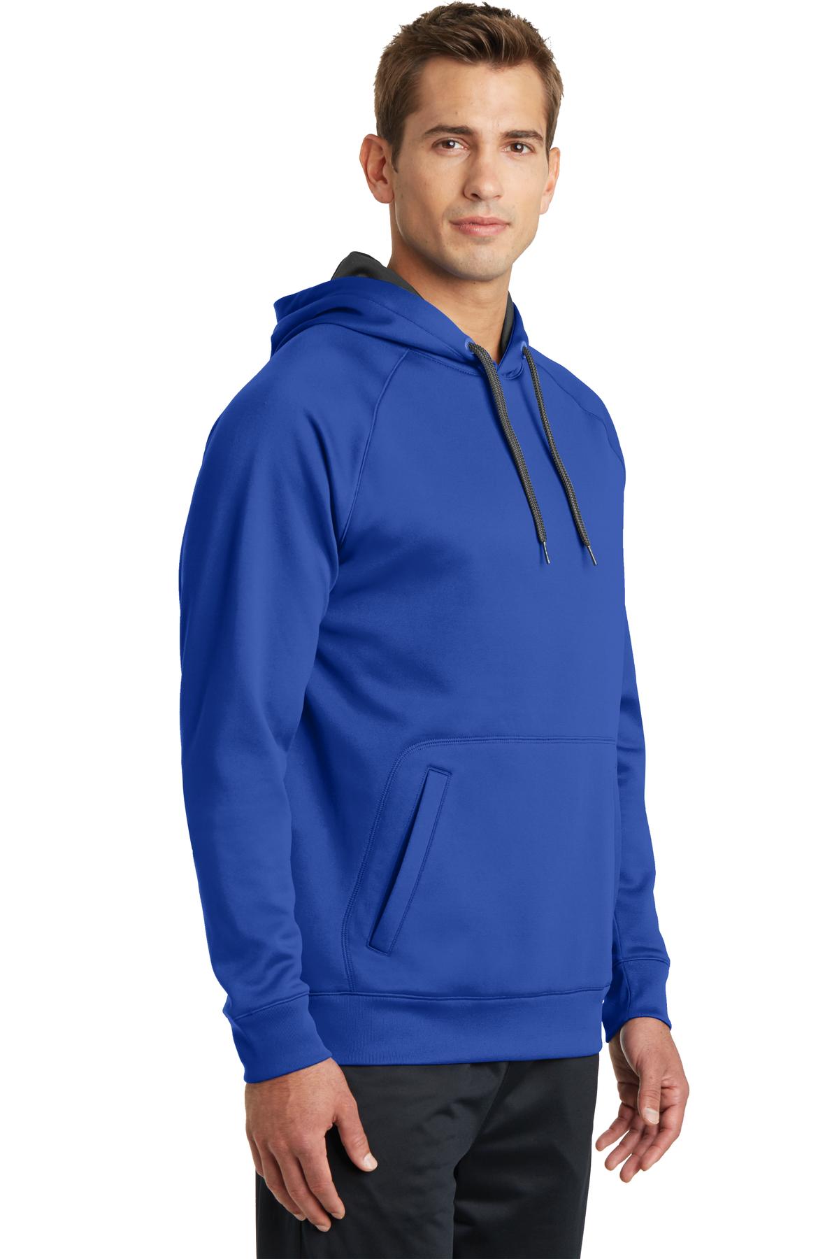 Sport-Tek® Tech Fleece Hooded Sweatshirt, custom hoodie or sweatshirt with logo imprint 8