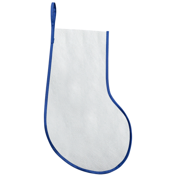 Custom Christmas Stocking With Colored Trim 11