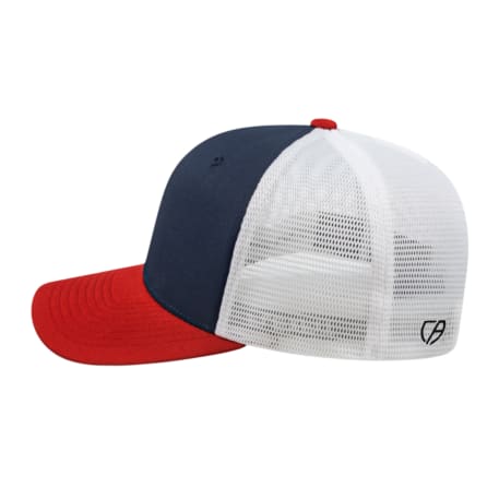 Cap America Premium Trucker Mesh Back Cap 814
