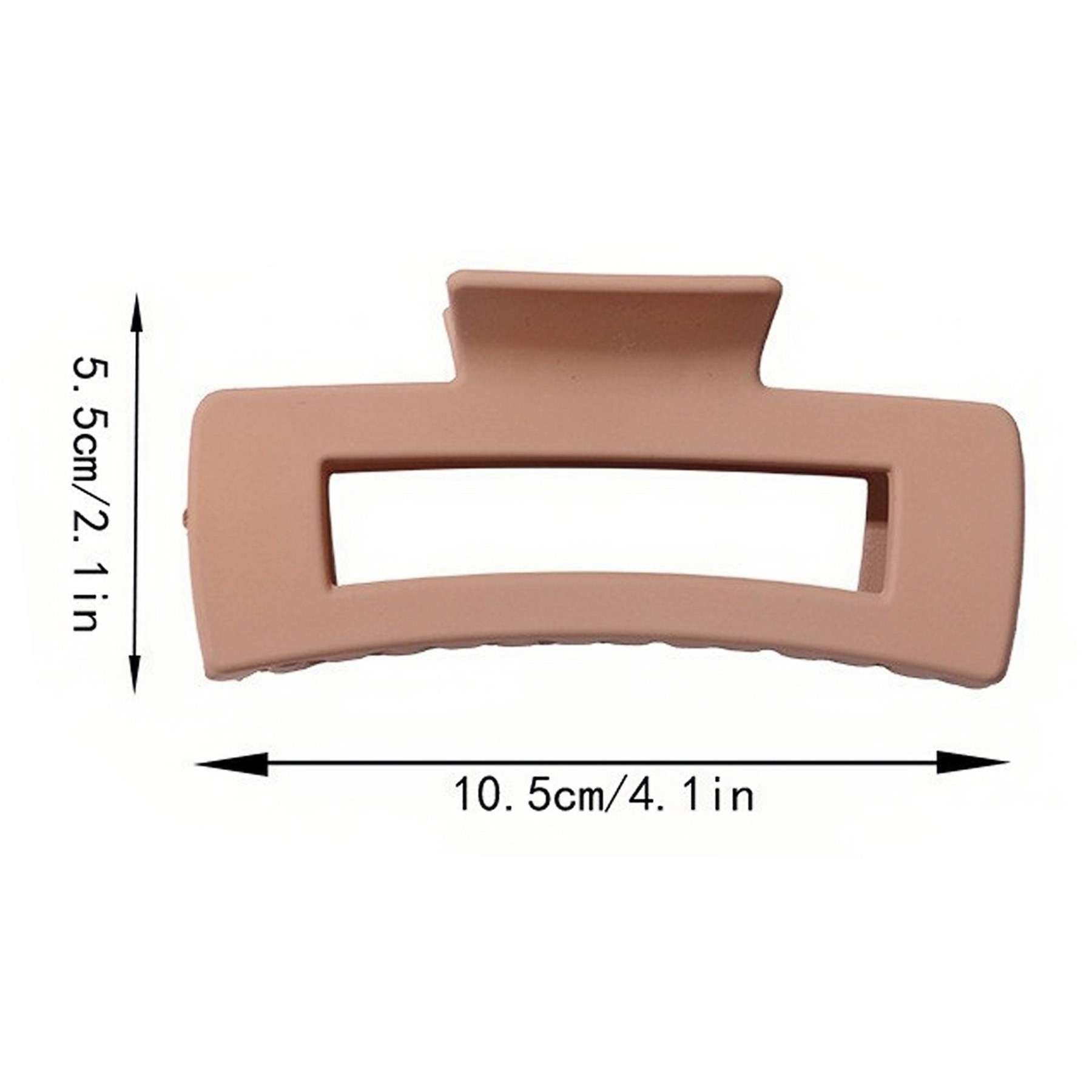 Rectangular Claw Hair Clip 15