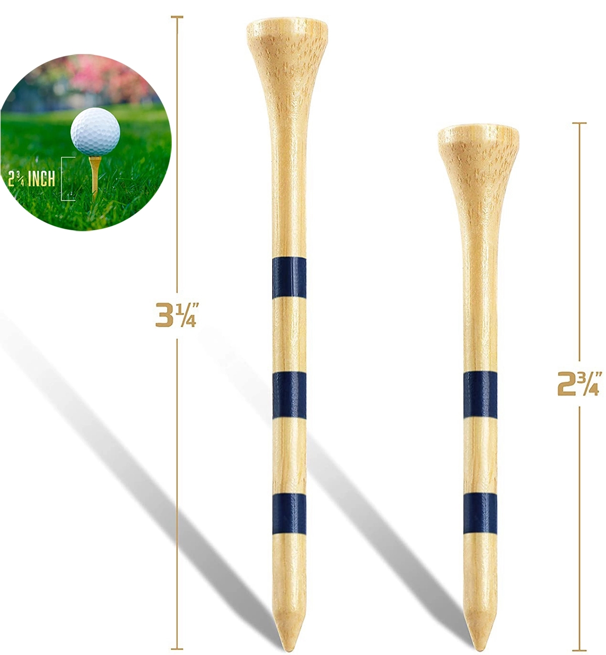 Bamboo Golf Tees 6