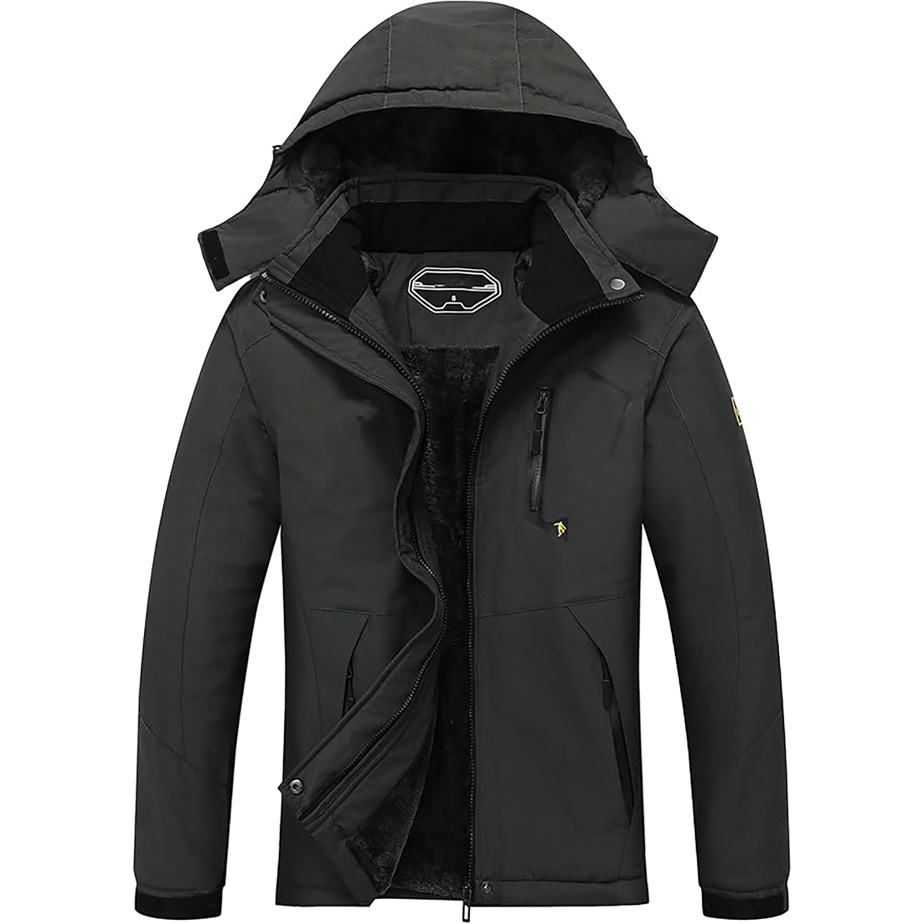 Waterproof Hooded Ski Jacket 12