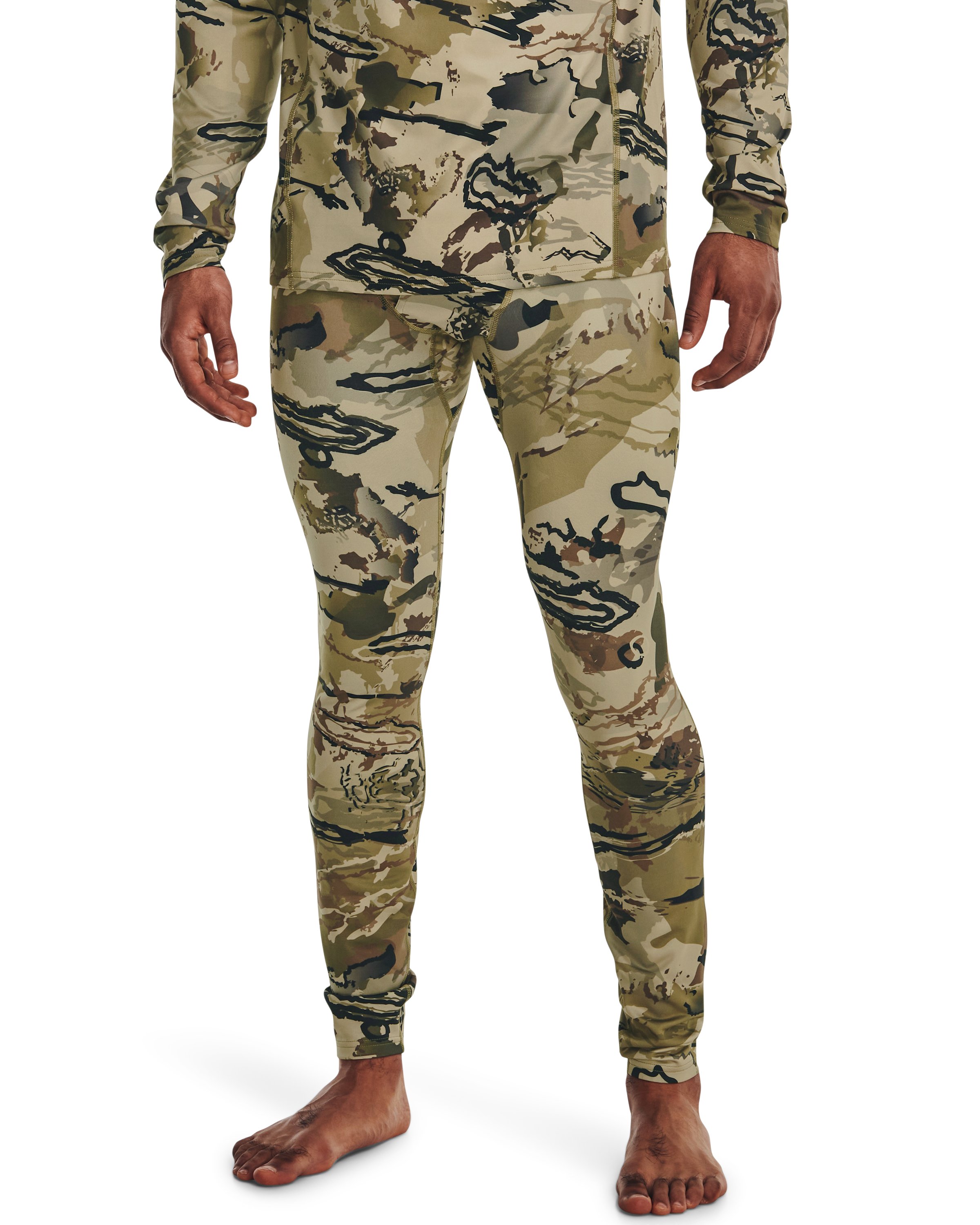 Men's ColdGear Infrared Camo Leggings  2