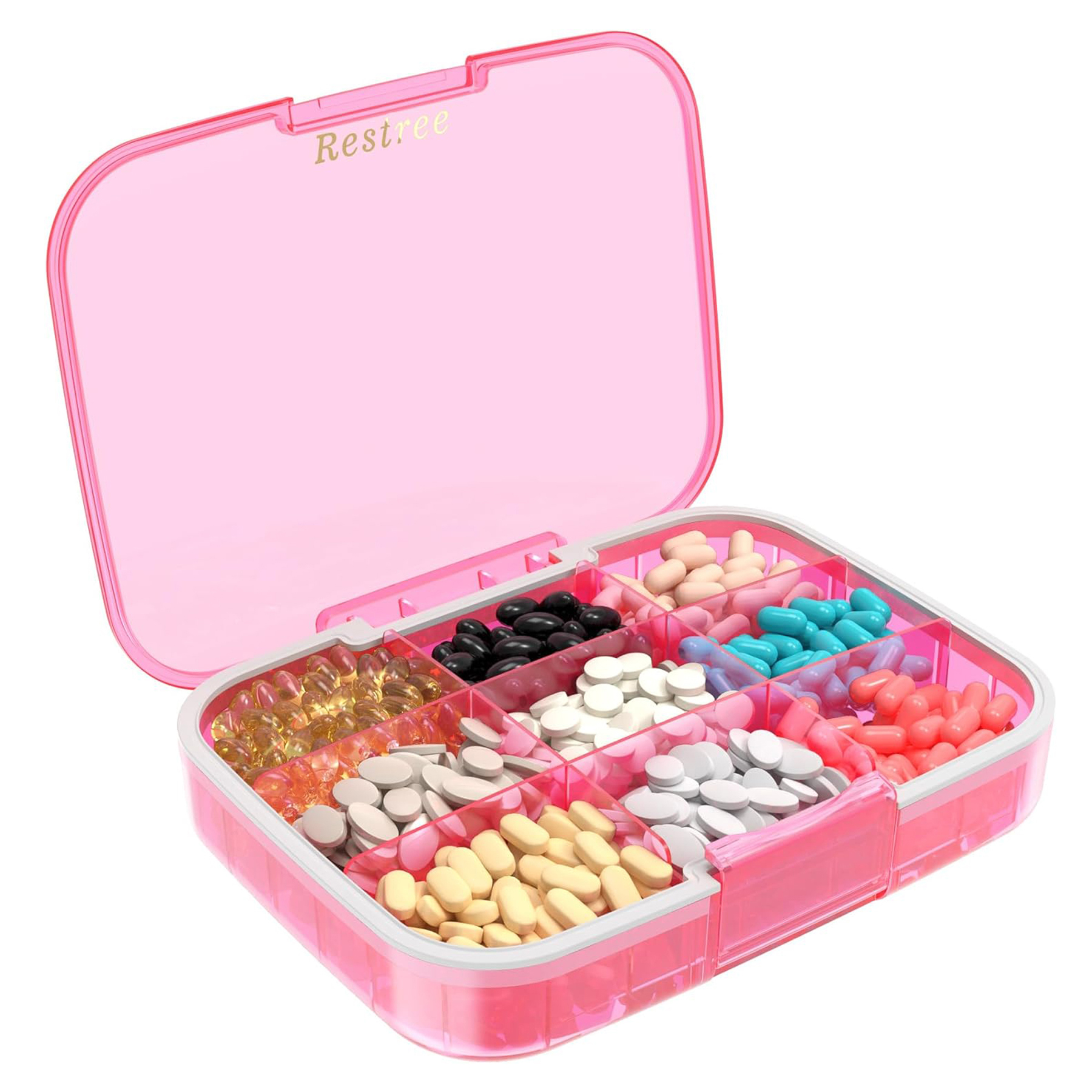 Waterproof Travel Pill Organizer for Vitamins 3