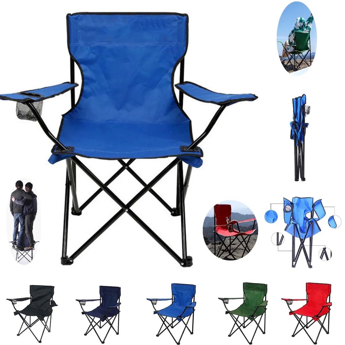 Portable Foldable Camping Chair 8