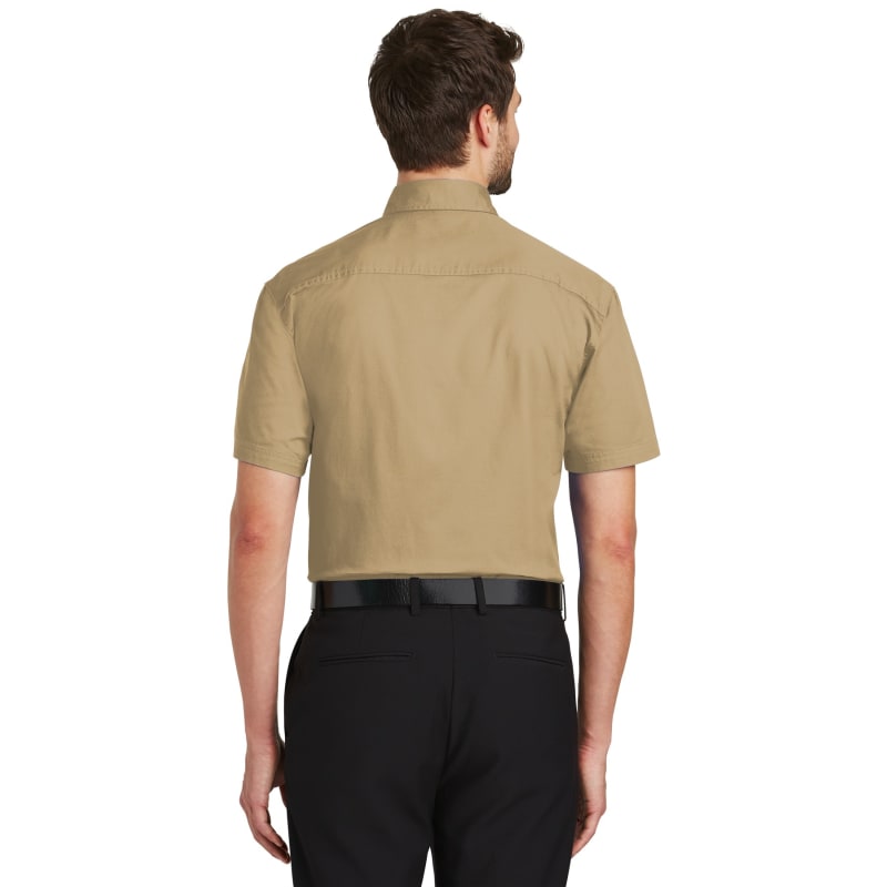 Port Authority Short Sleeve Twill Shirt. 7