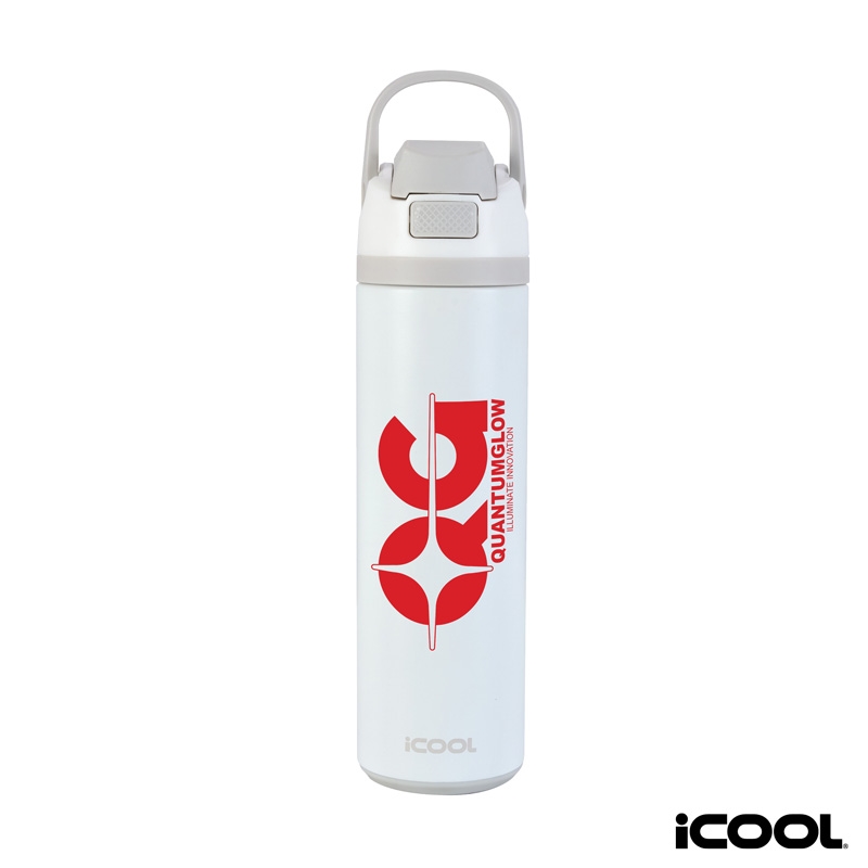 iCOOL® Manitou 24 oz. Double Wall, Recycled Stainless Steel Water Bottle 61
