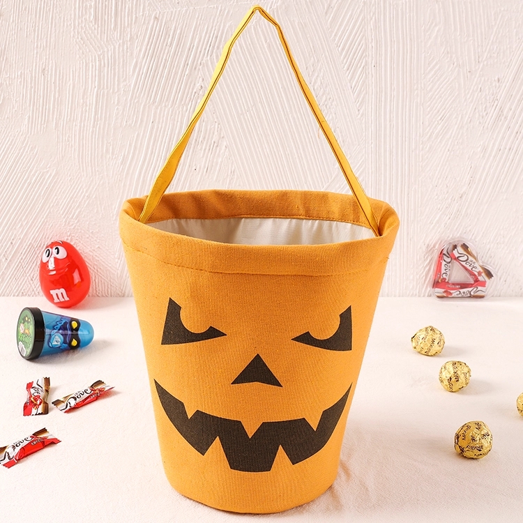 Halloween basket, custom tote bag with logo imprint 2