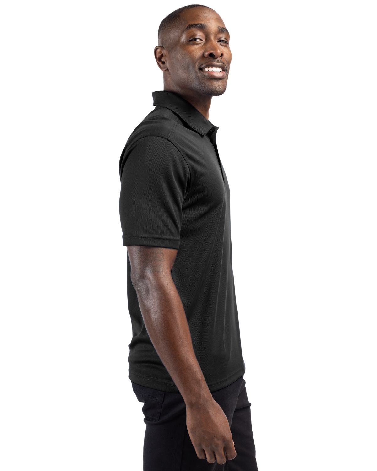 Spin Eco Performance Pique Mens Polo