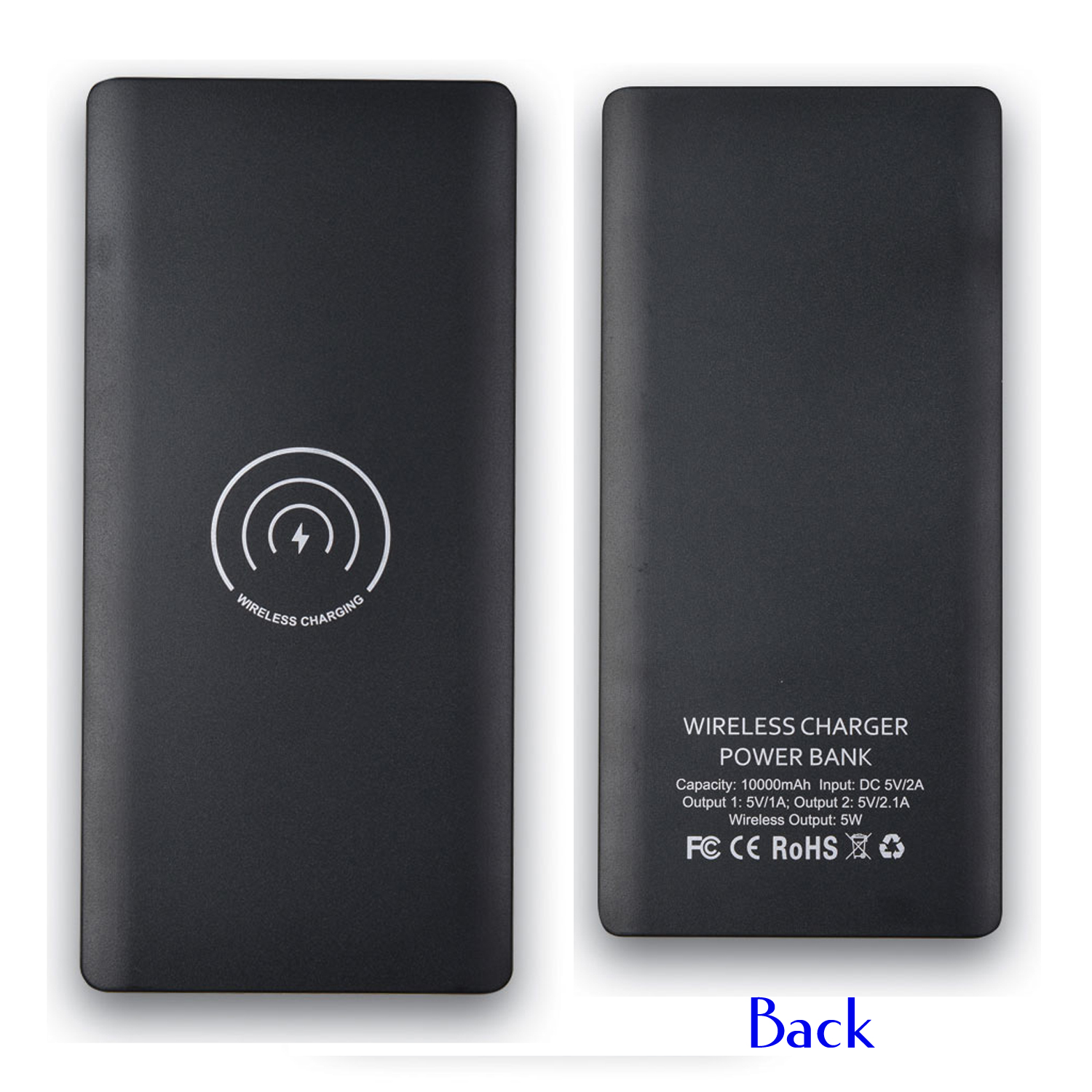 Powerful Wireless QI 10,000 mAh Power Bank 3