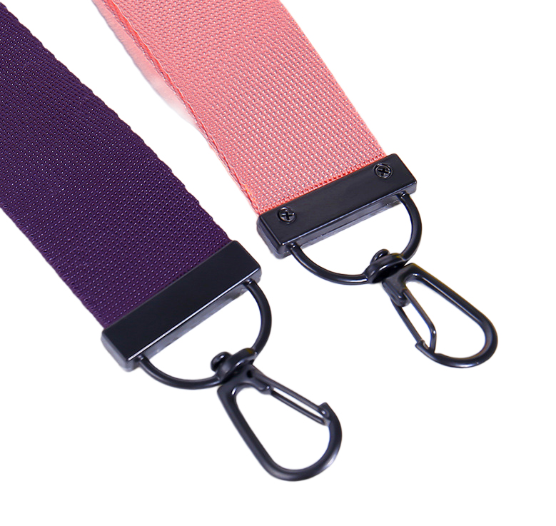 Solid Color Keychain Ribbon Lanyard 3