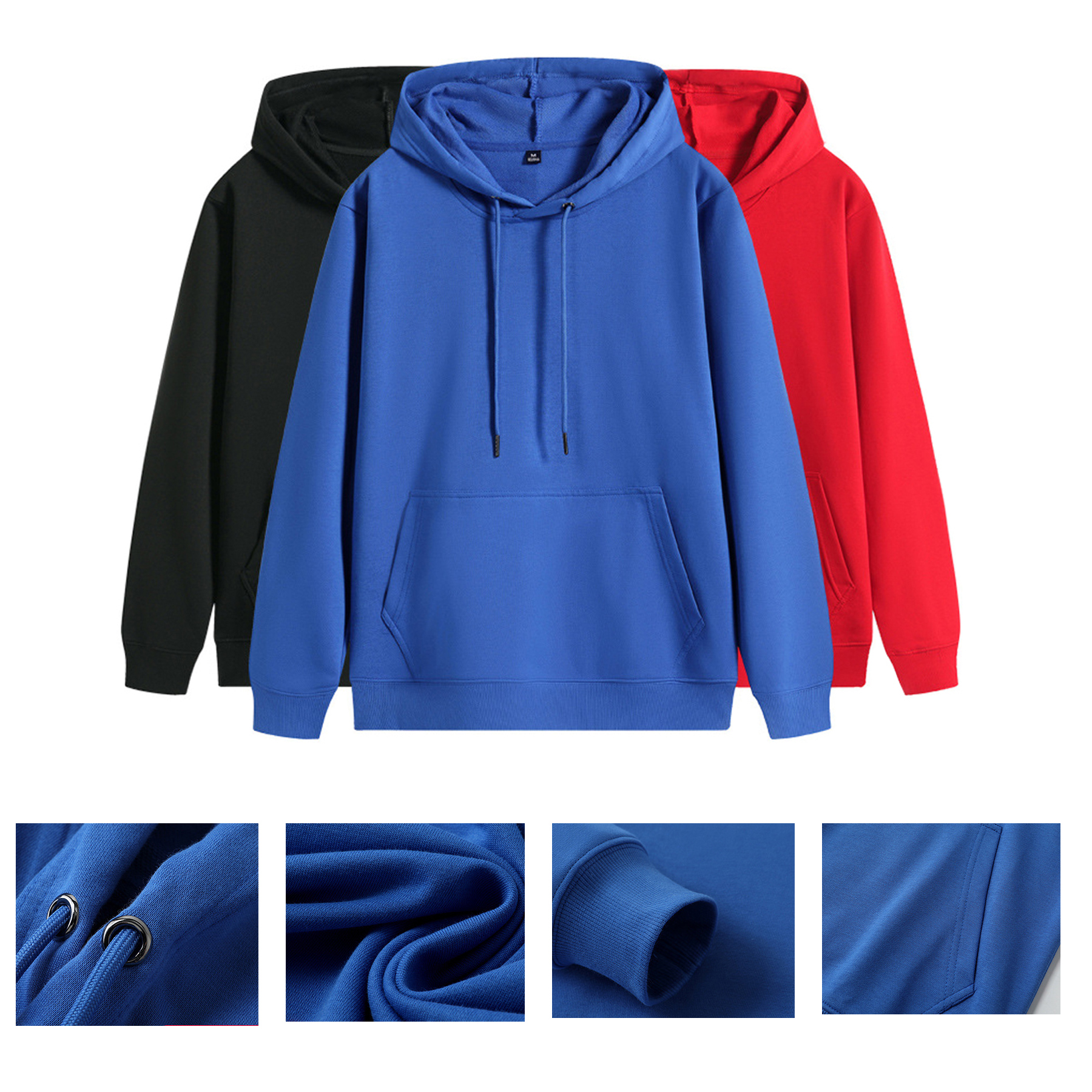 Drawstring Sweatshirt Hoodie, custom hoodie or sweatshirt with logo imprint 5