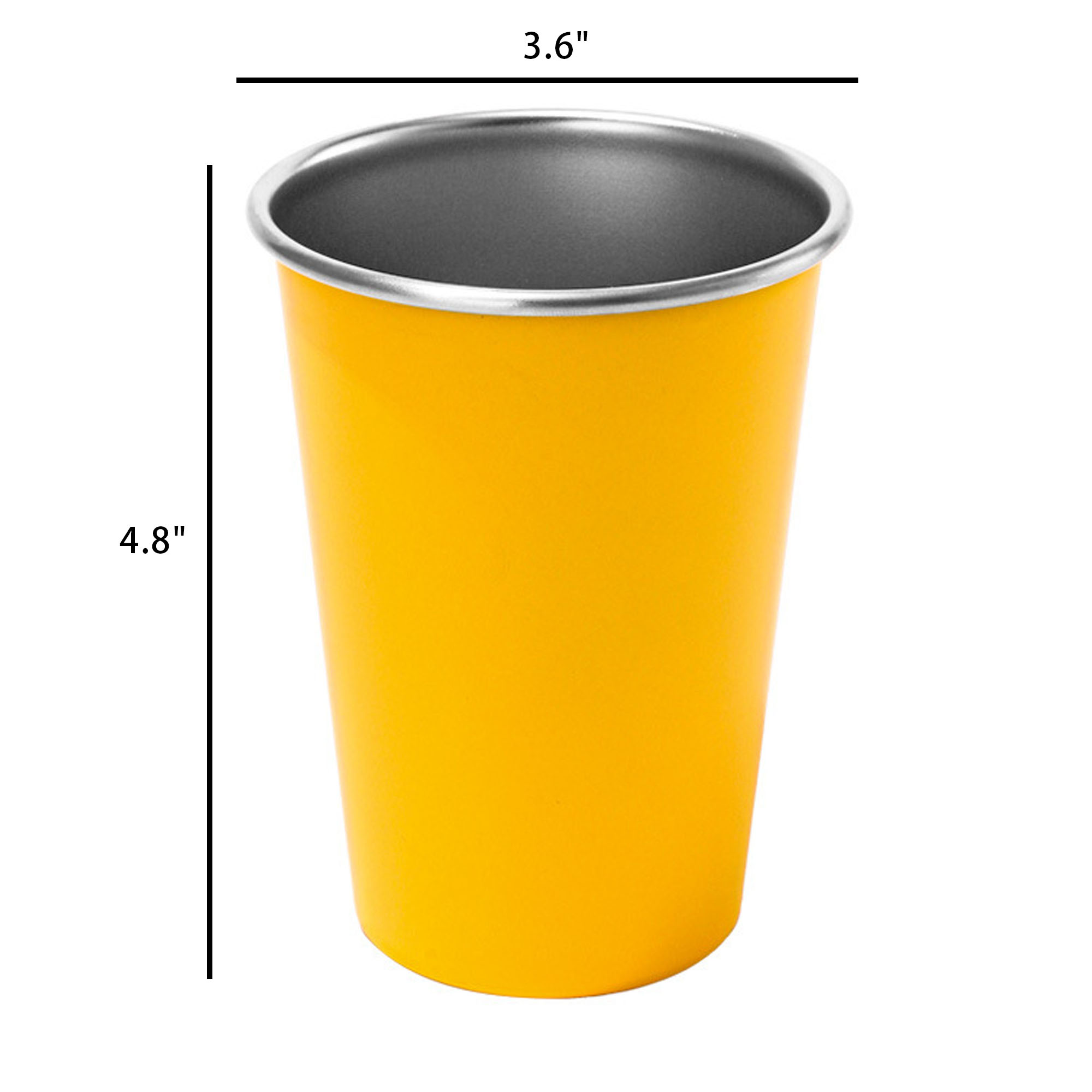 Stainless Steel Portable Pint Cup 3