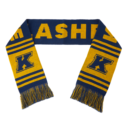 Custom Circular Knit Acrylic Scarf with Tassel - 57"x6.7" 4