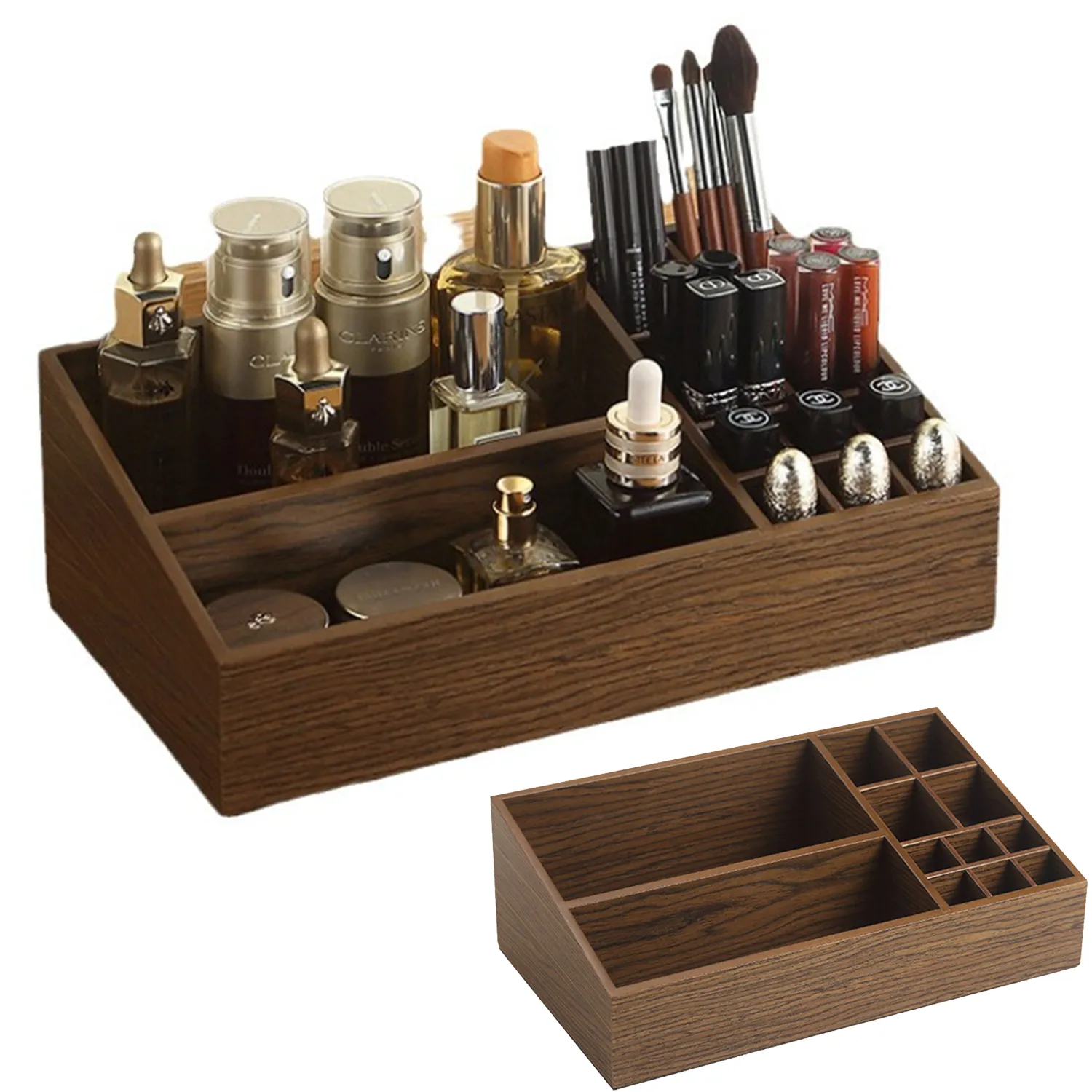 Wooden Makeup Storage Box 4