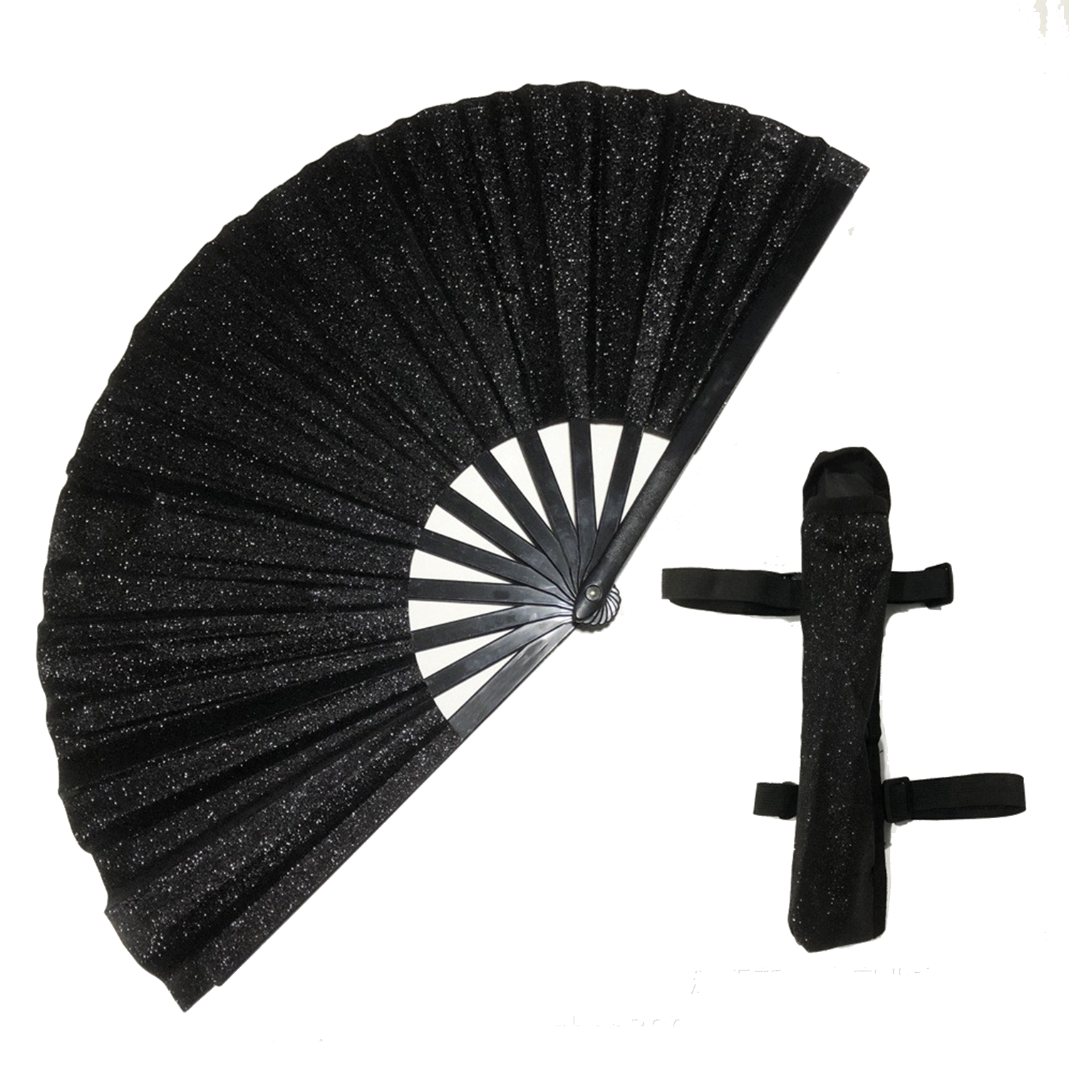 13 " Glitter Fan W/ Bag 7