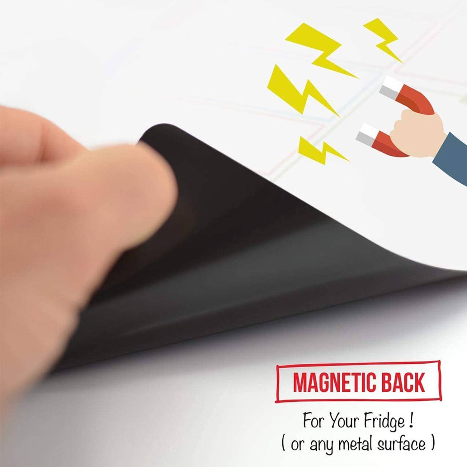 Home Office Message A4A Magnetic PET Nano Soft Whiteboard 3