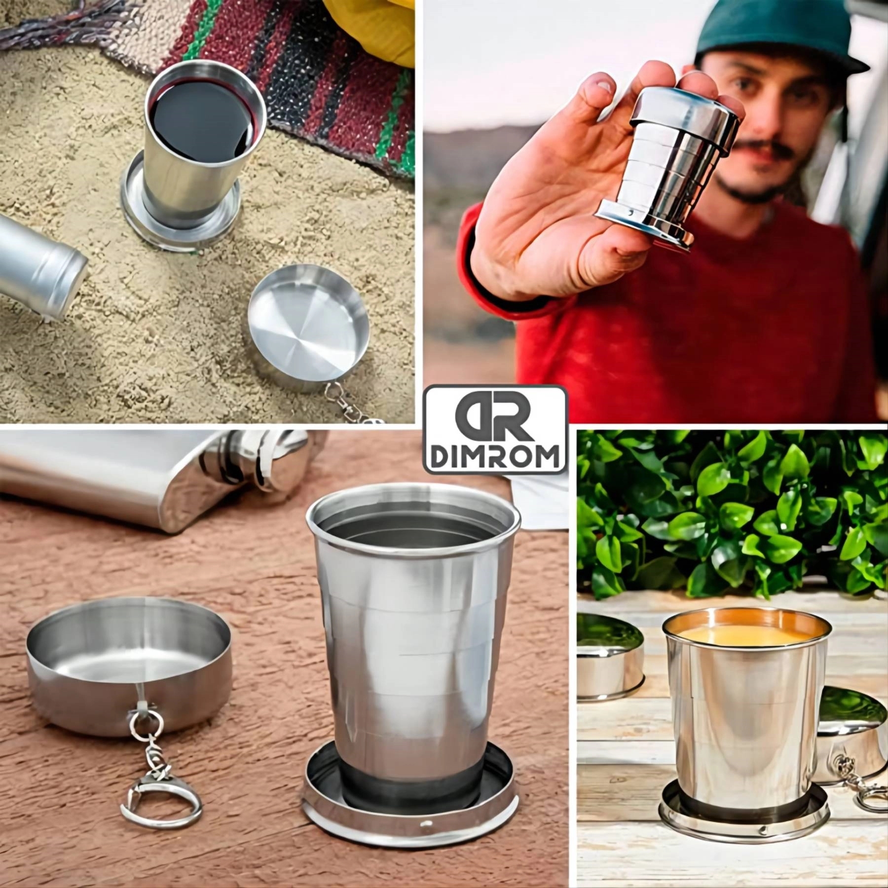Stainless Steel Collapsible Cup 4