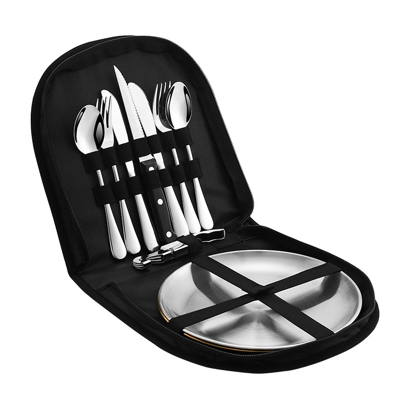 Stainless Steel Camping Utensil Set 10