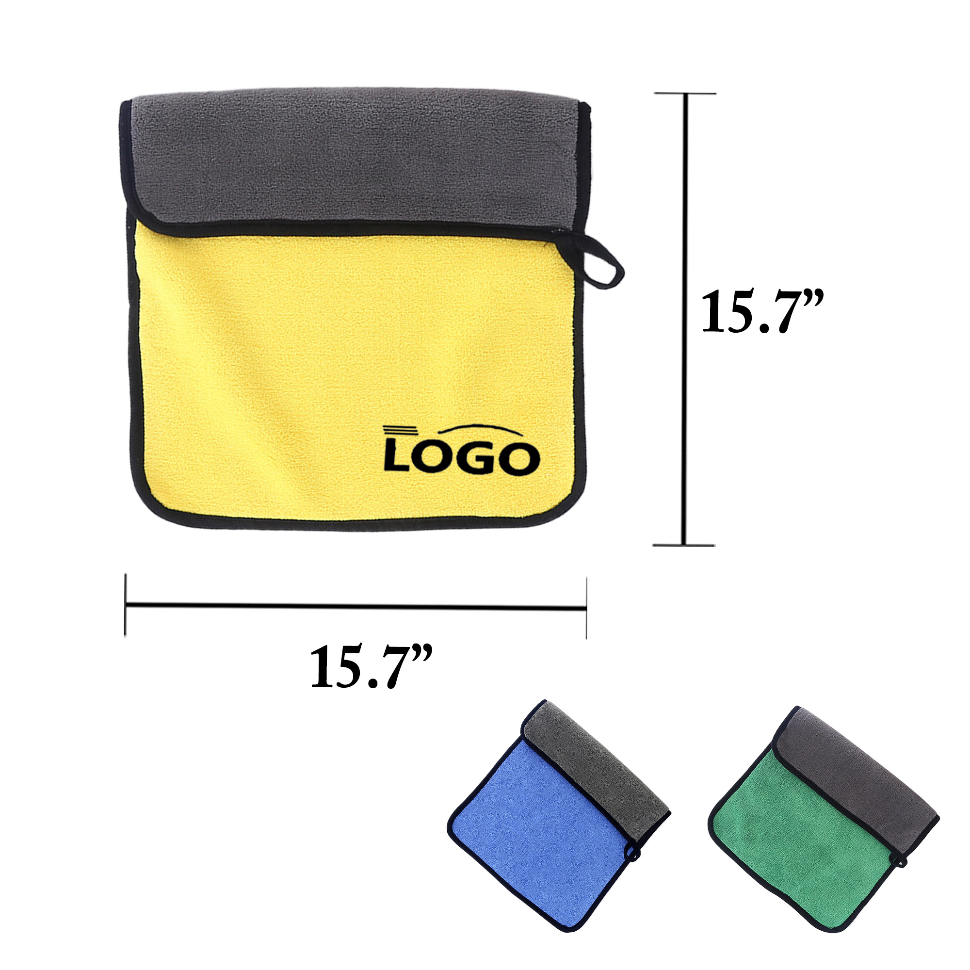 500g Coral Fleece Towel for Home and Car Cleaning 5