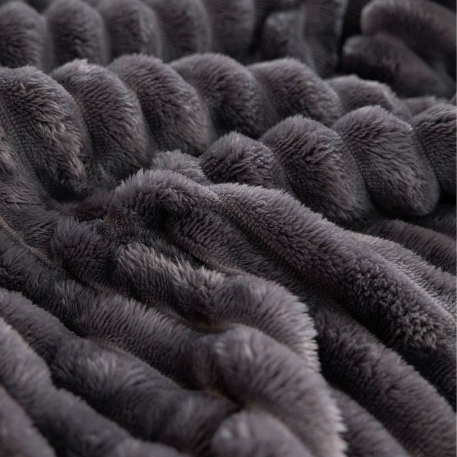 Washable Flannel Striped Electric Heating Blanket 6