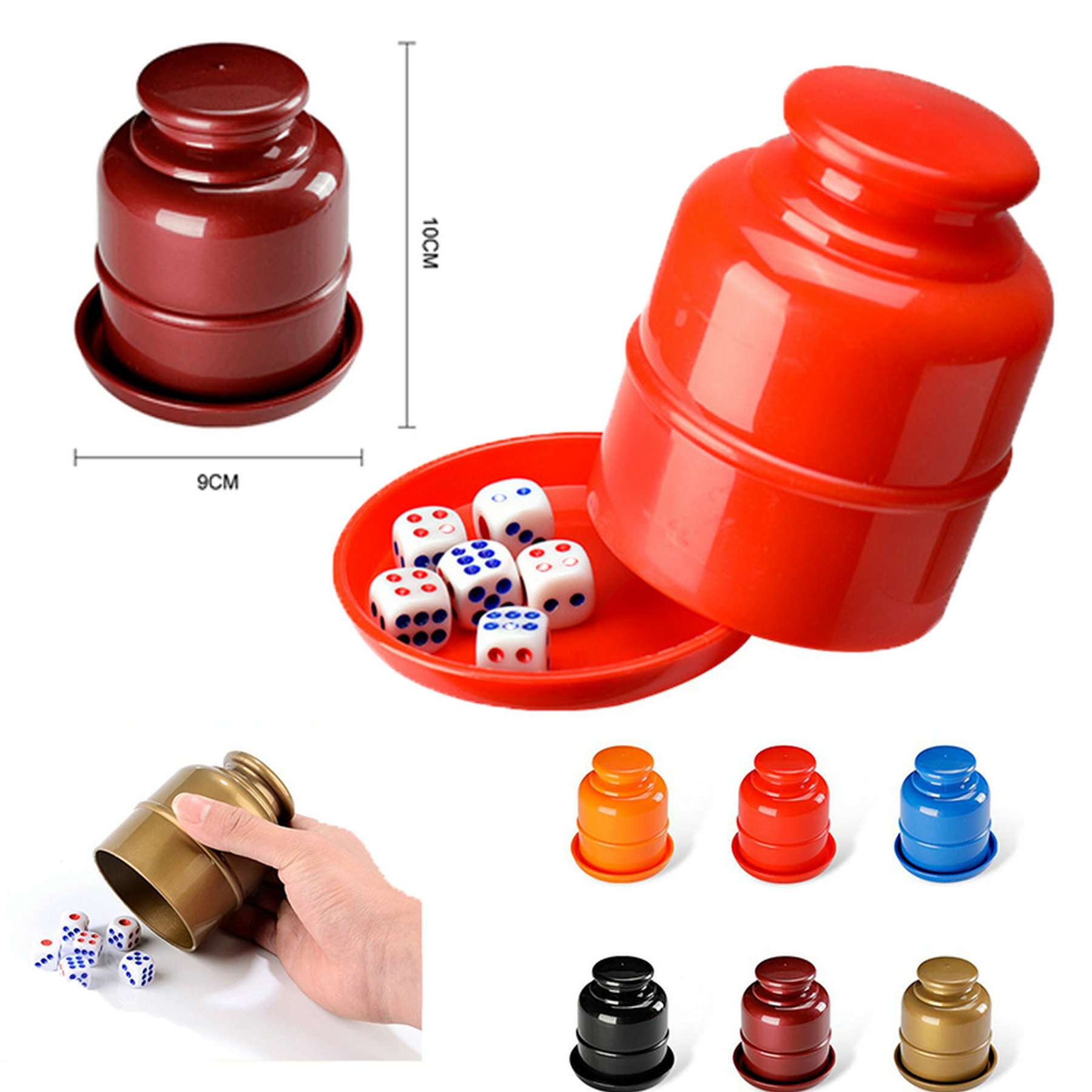 Plastic Dice Cups 1