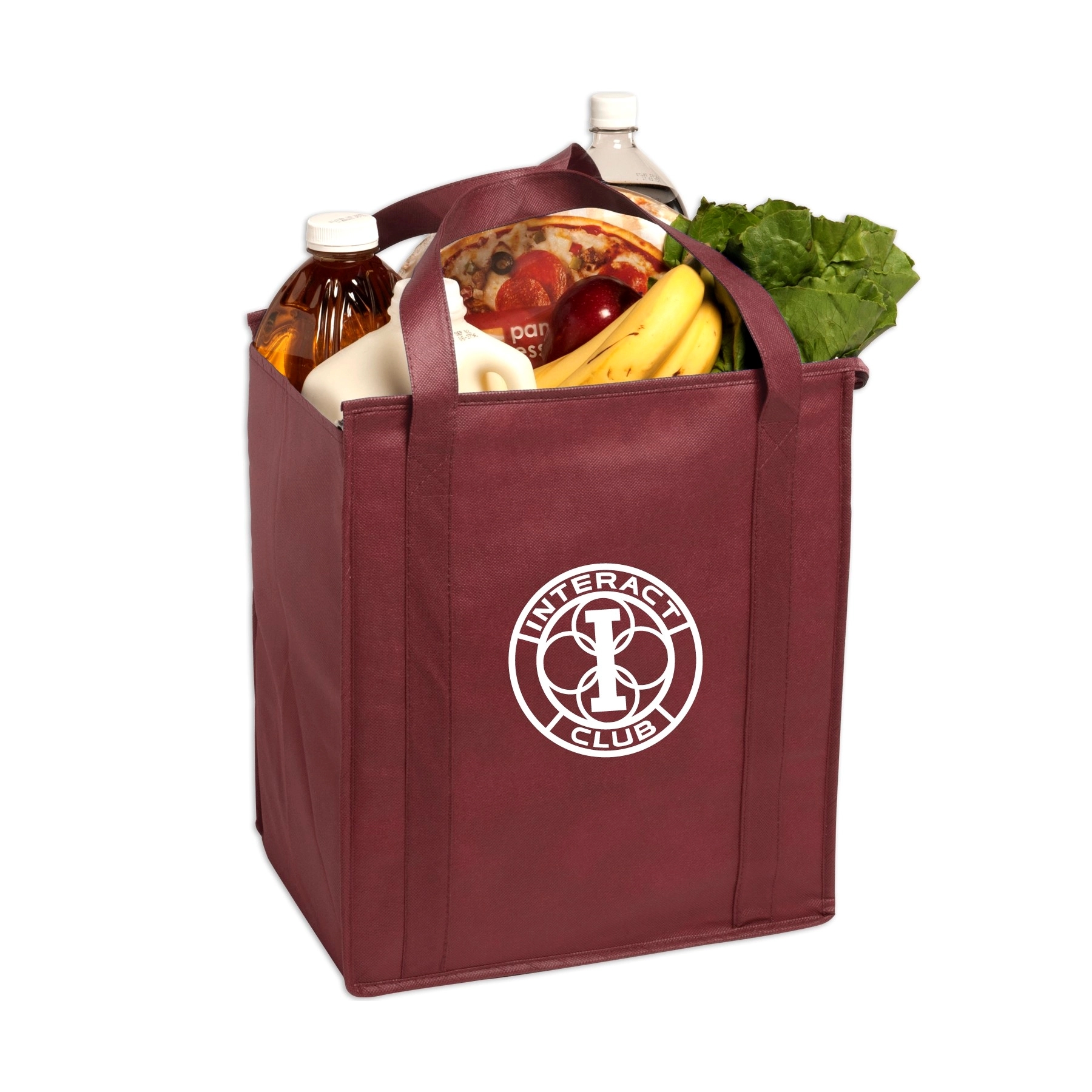 Insulated Large Non-Woven Grocery Tote Bag 8