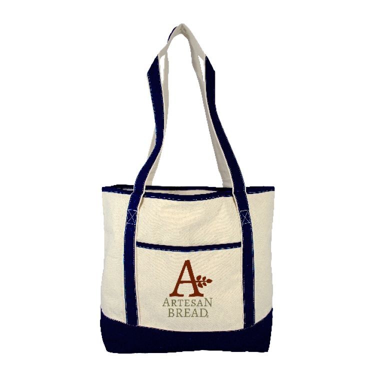 Colorful Cotton Boat Tote, custom tote bag with logo imprint 8