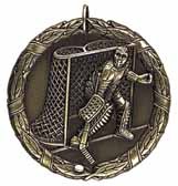 Hockey Action XR200 Series Medal, 2" 2