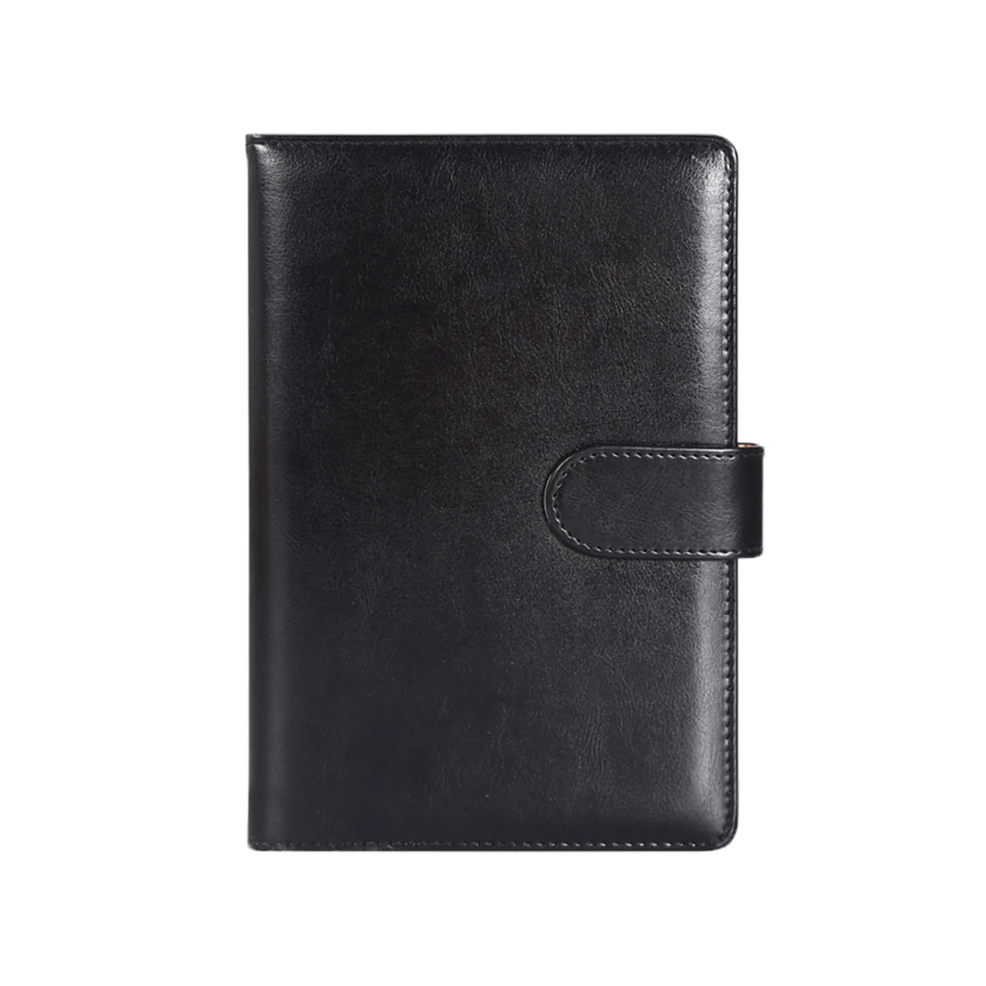 A5 PU Leather Notebook With Magnetic Buckle Closur 4
