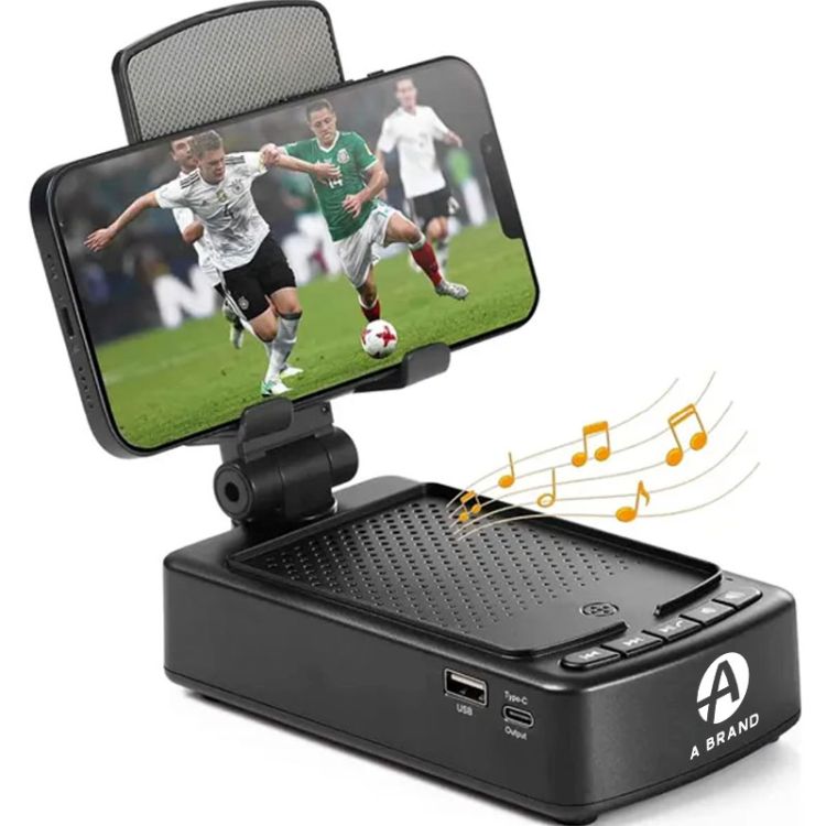 Phone Stand with Wireless Bluetooth Speaker 2