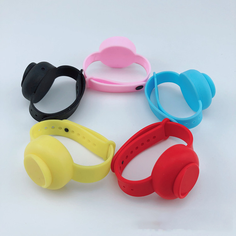Hand Sanitizer Dispenser Silicone Wristbands 6