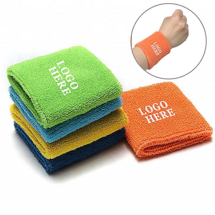 Cotton Sweat Wristband with Embroidery 3
