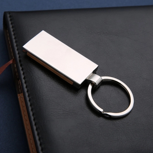 Wood ballpoint pen with keychain gift set 4
