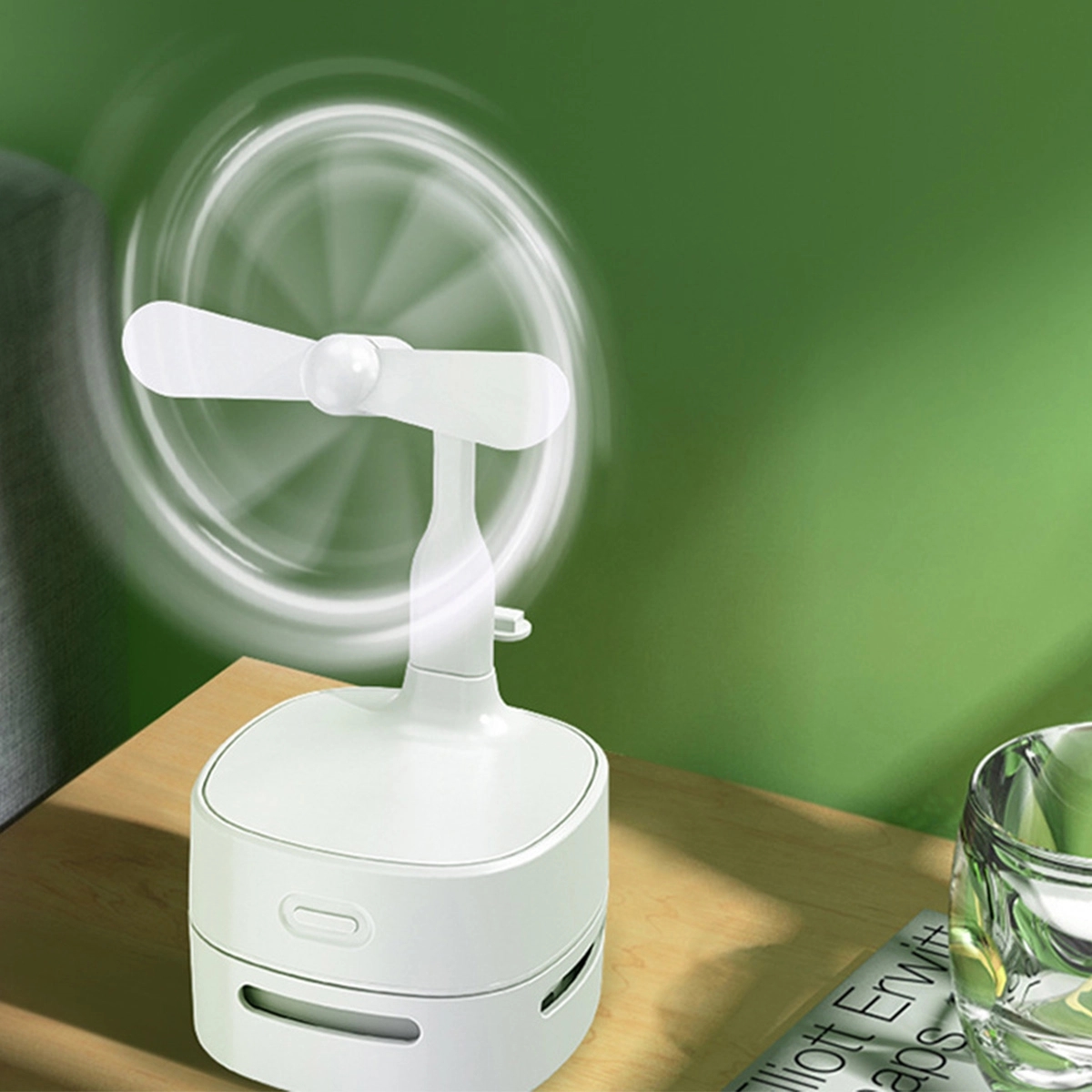 Desktop Vacuum Cleaner Portable With Fan 2