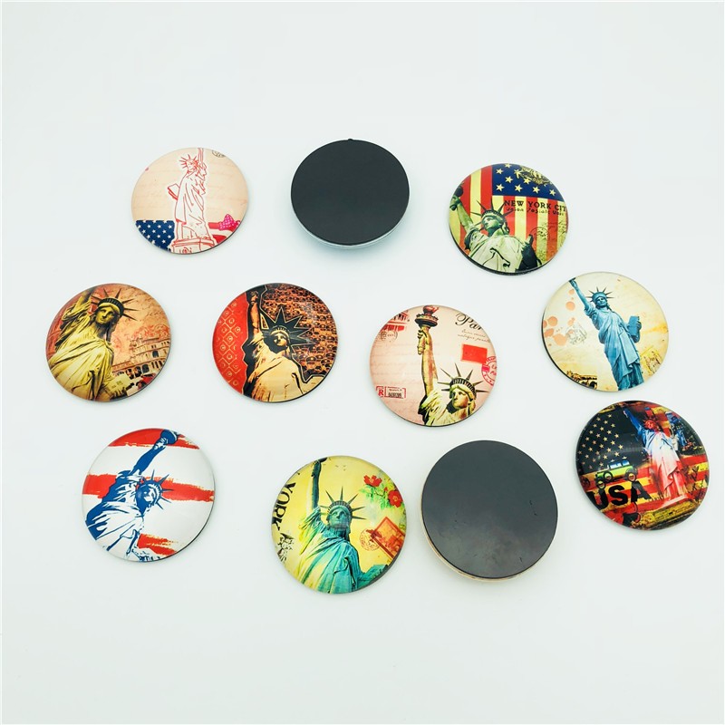 Round Fridge Magnets 1