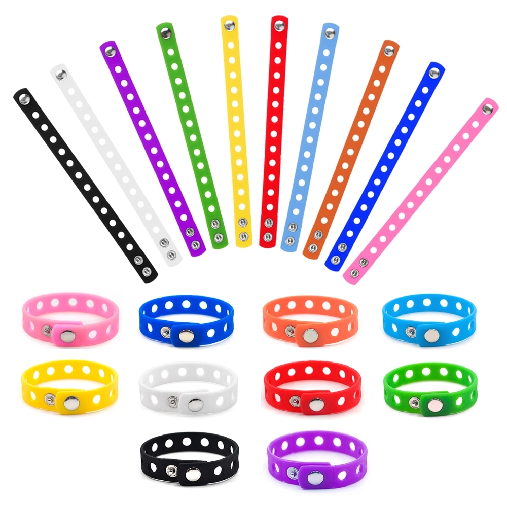 Adult Rubber Charm Wristbands 4
