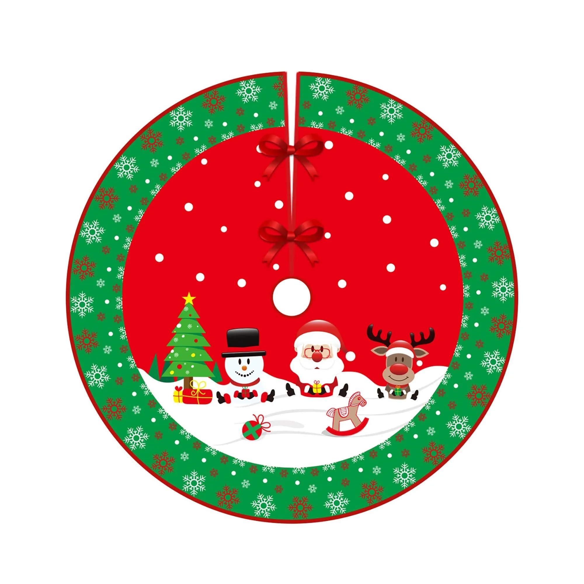 Cozy Christmas Tree Skirt MOQ 20 Multiple Sizes Available 7
