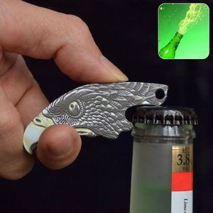 Customizable Eagle Necklace Pendant Bottle Opener 11