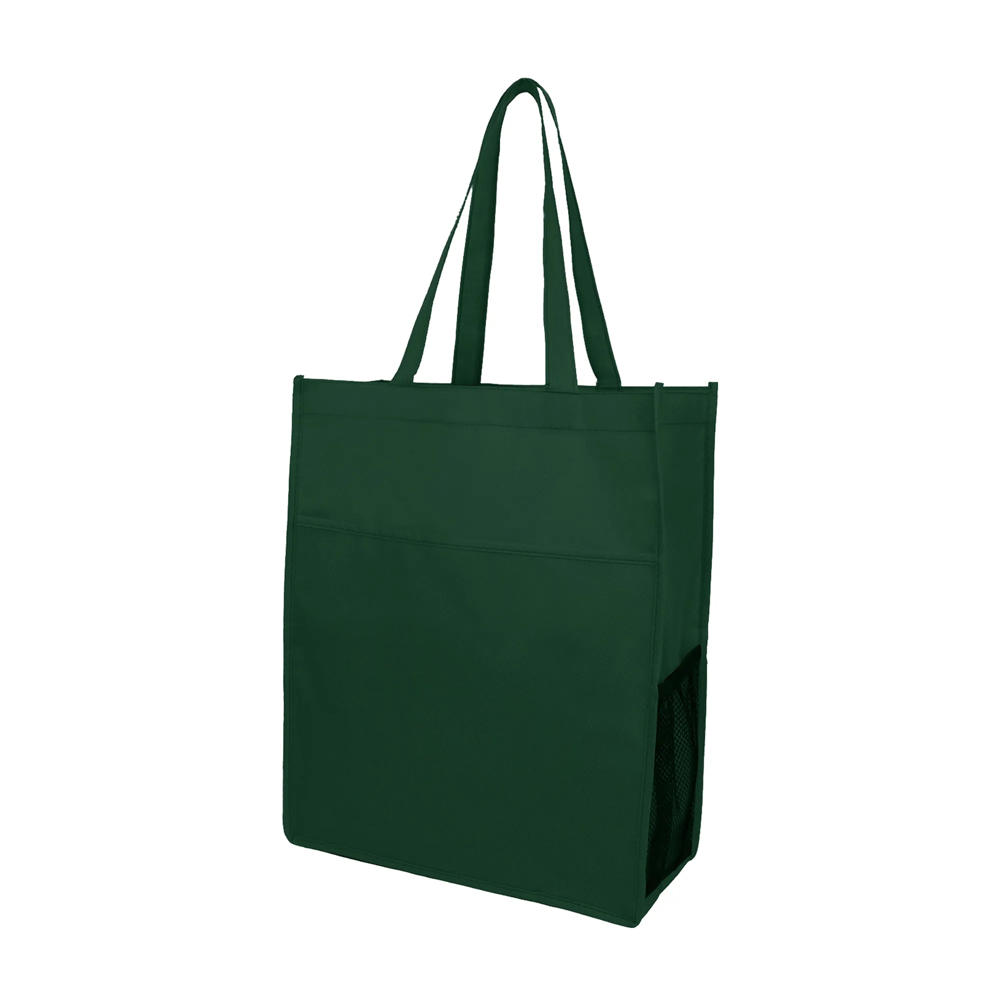 ECO Friendly Pocket Shopper Tote, custom tote bag with logo imprint 6
