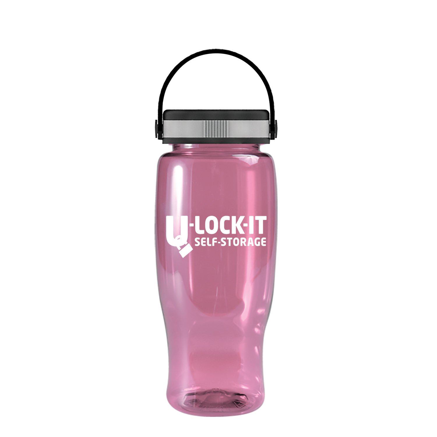 Poly-pure - 27 oz. Transparent Bottle with EZ Grip 2