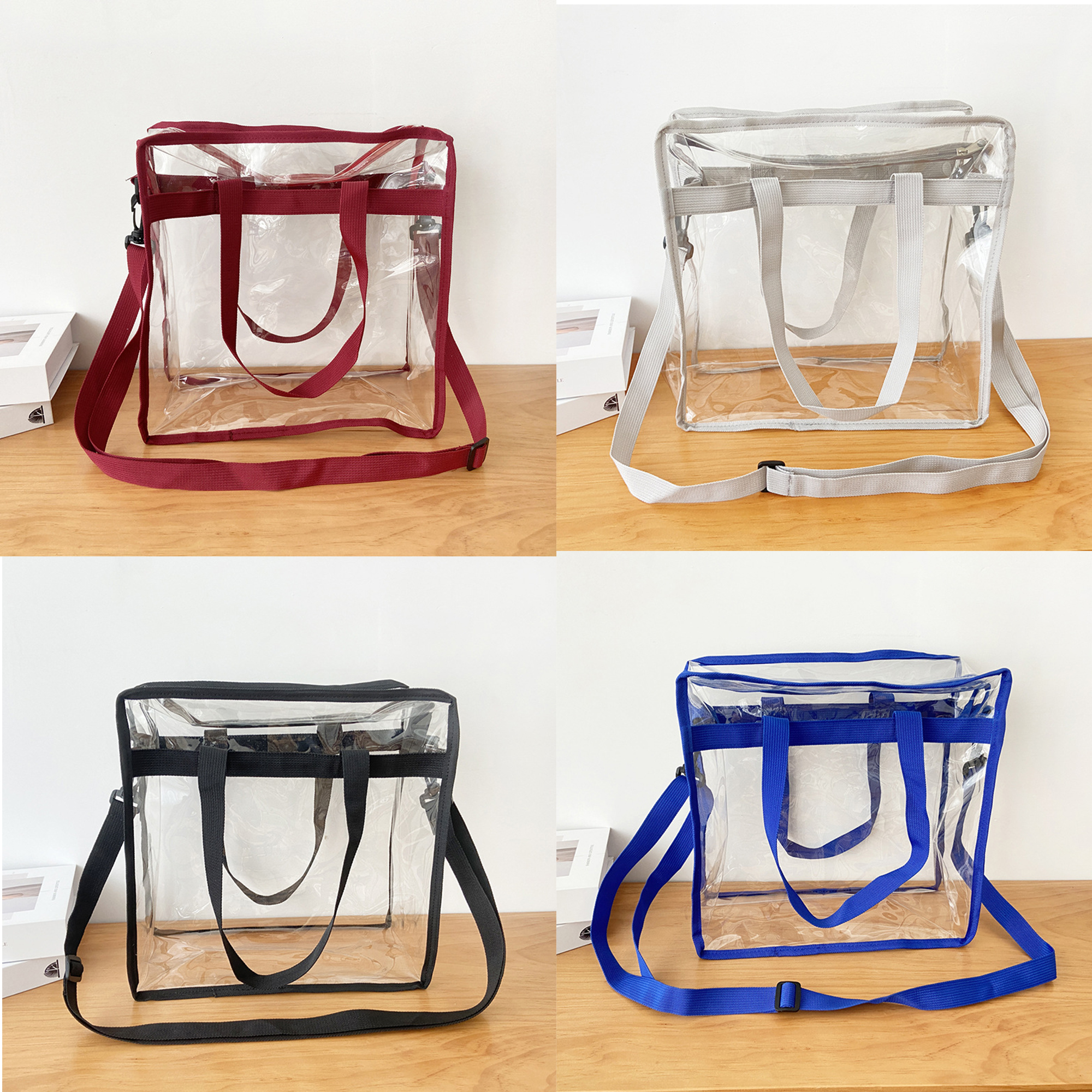 Reusable Clear PVC Travel Waterproof Bags 3