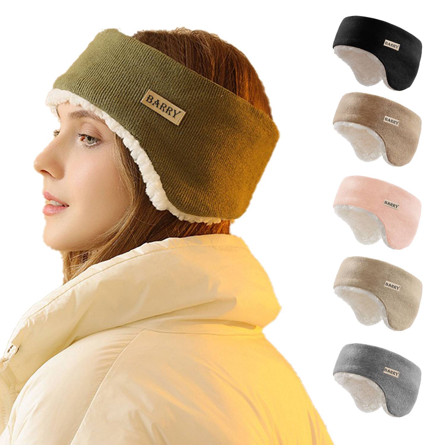 Womens Warm Outdoor Earmuffs In Winter 1