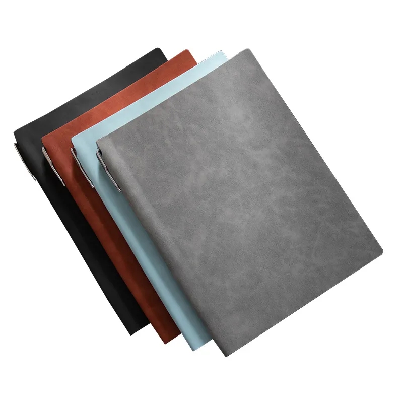 2026 A5 Business PU Faux Leather Notebook with Pen 2