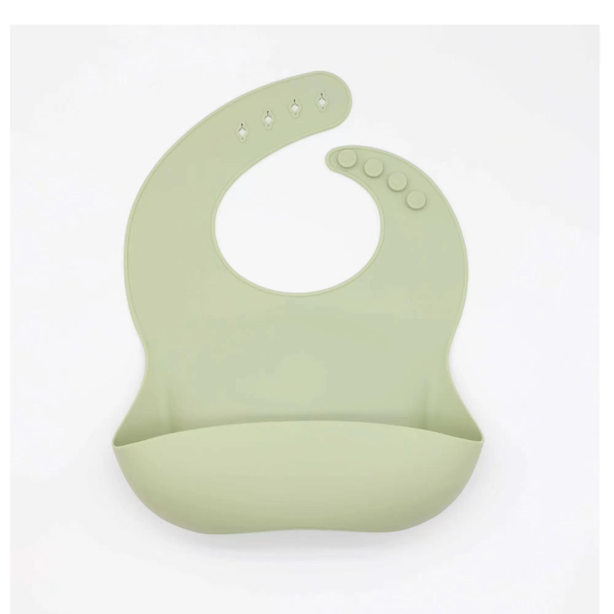 Waterproof Silicone Easily Wipes Clean Baby Bib Customize 20