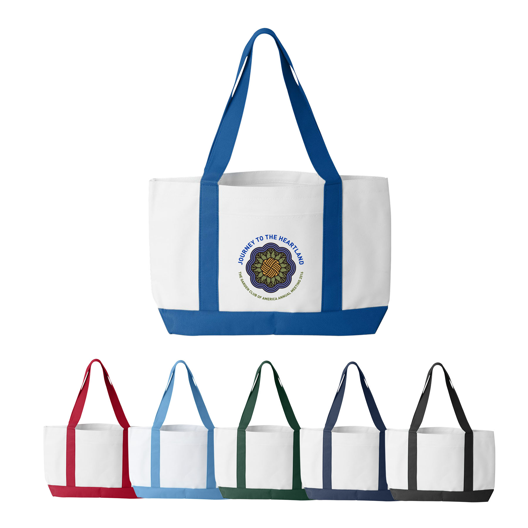600D Two-Tone Tote Bag 9