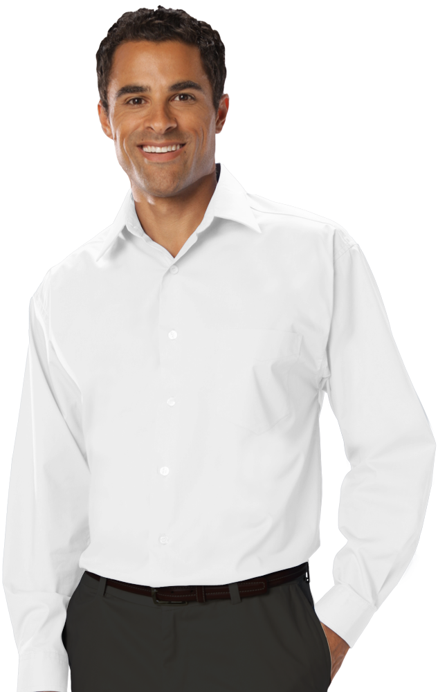 Men's L/S Stretch Poplin Shirt 4